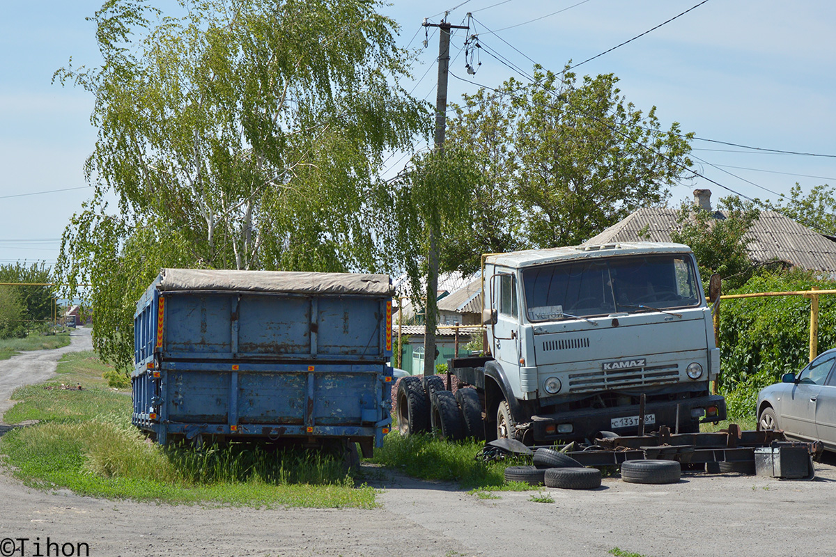 Ростовская область, № С 133 ТН 61 — КамАЗ-5320