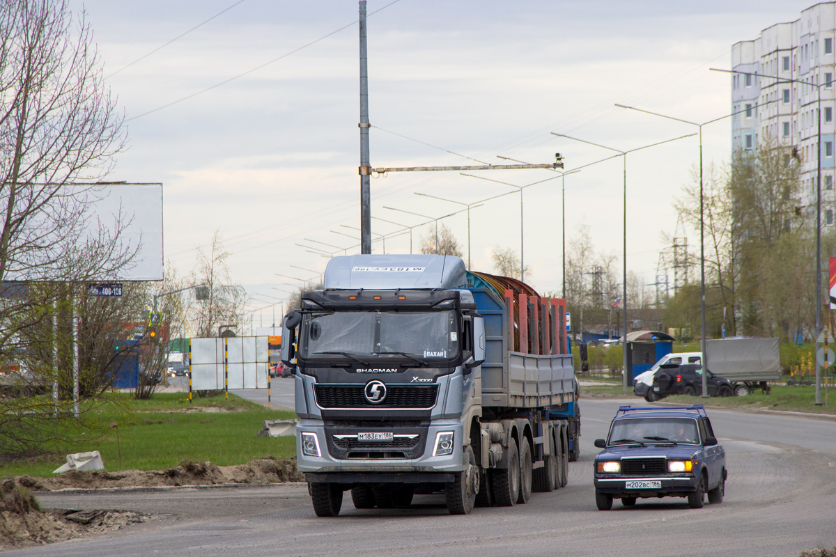 Ханты-Мансийский автоном.округ, № М 183 ЕУ 186 — Shaanxi Shacman X3000 SX4258