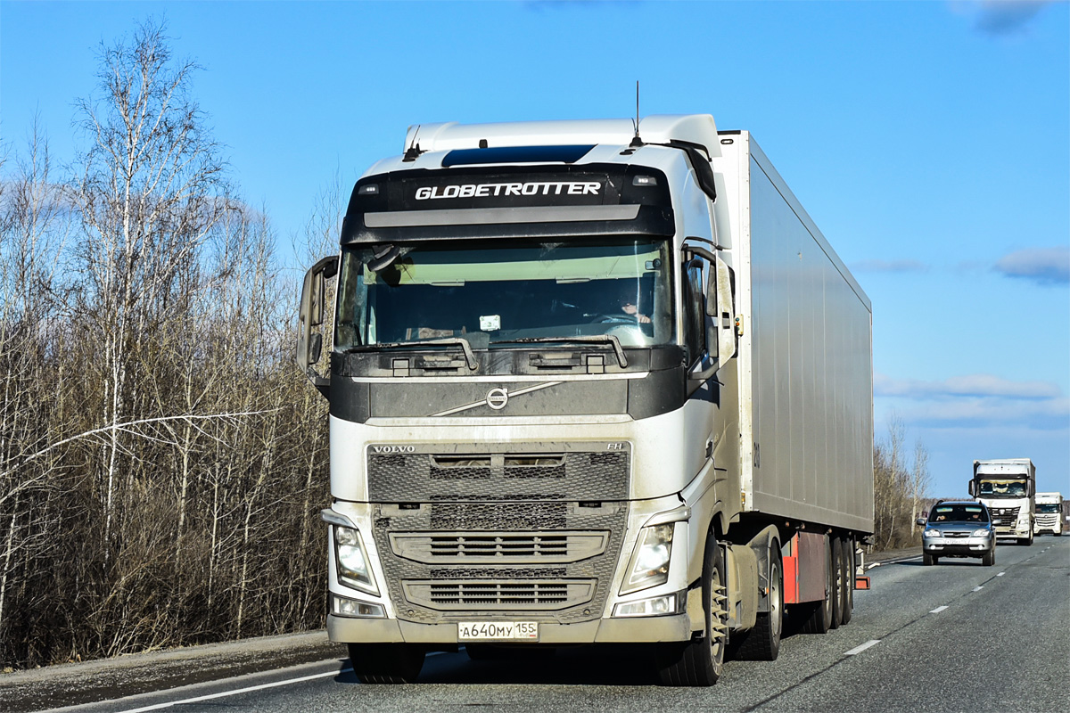 Омская область, № А 640 МУ 155 — Volvo ('2012) FH.460