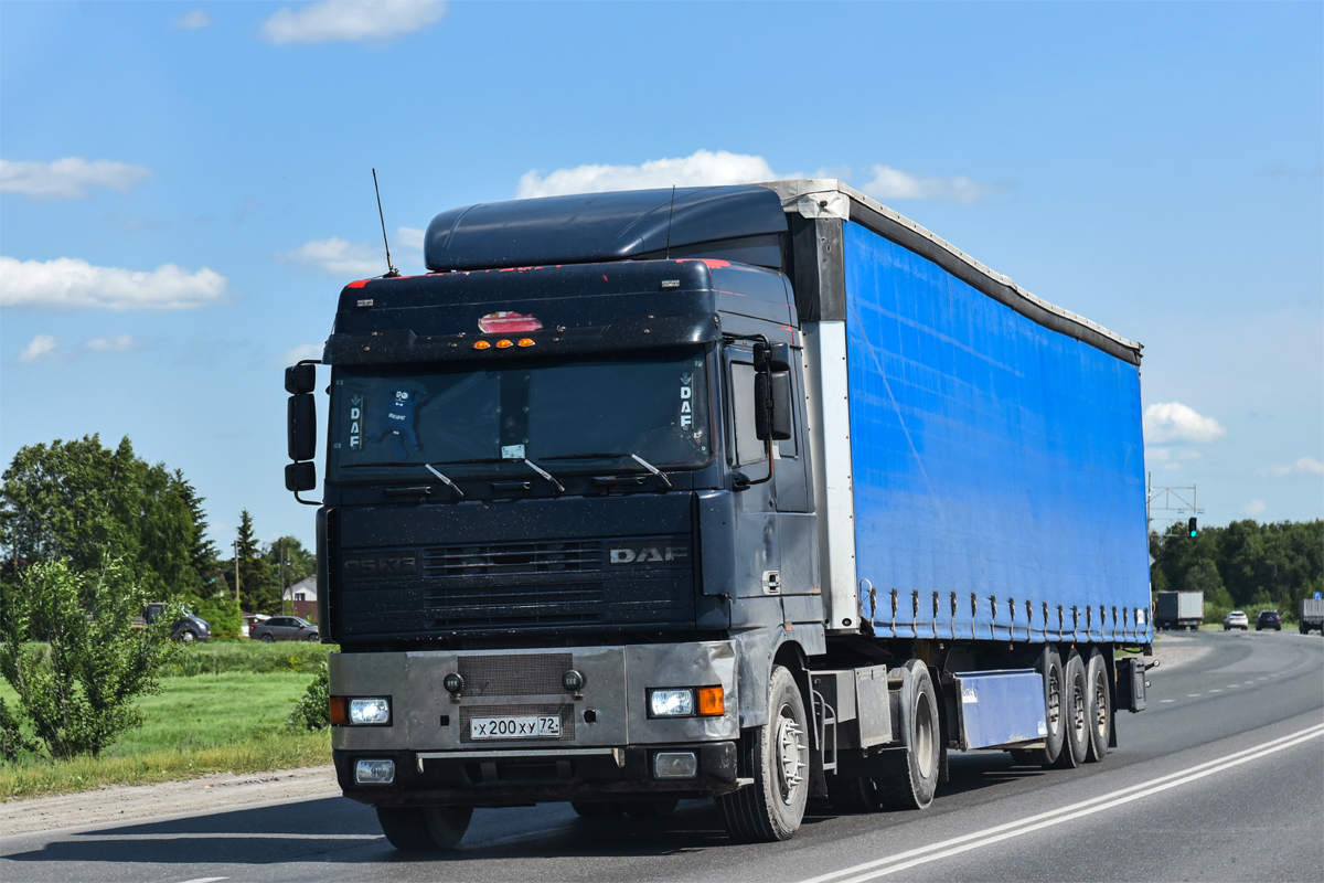 Тюменская область, № Х 200 ХУ 72 — DAF 95XF FT