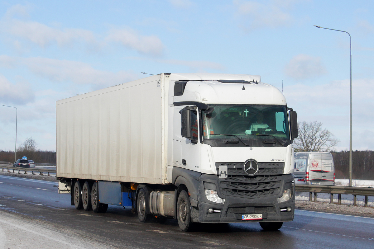 Черниговская область, № СВ 4900 СХ — Mercedes-Benz Actros ('2011) 1845