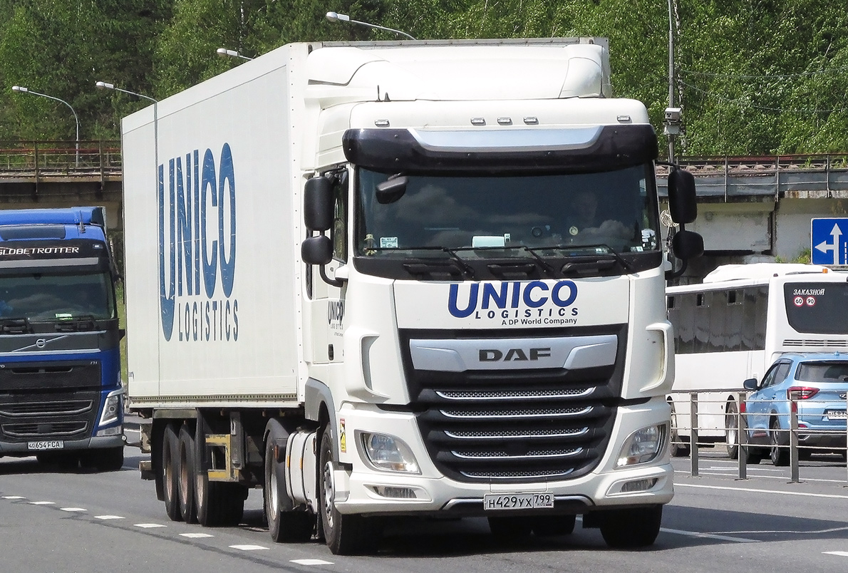 Москва, № Н 429 УХ 799 — DAF XF Euro6 FT