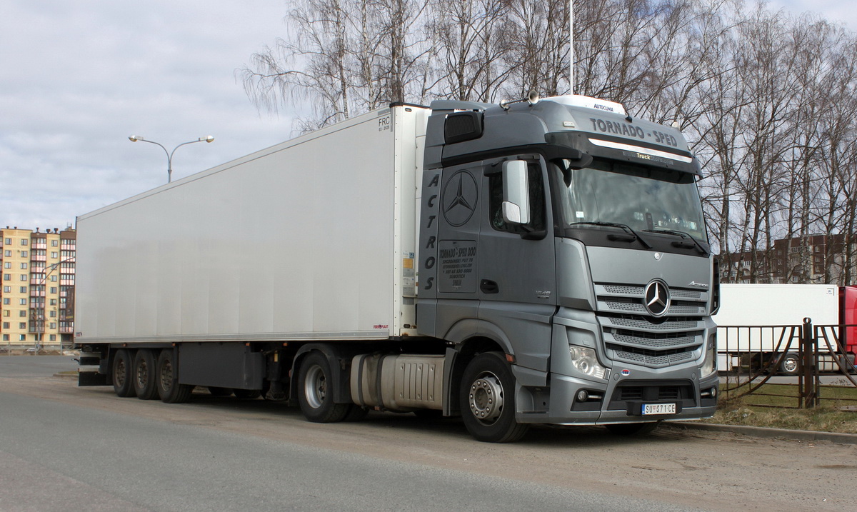 Сербия, № SU 071-CE — Mercedes-Benz Actros ('2011) 1845