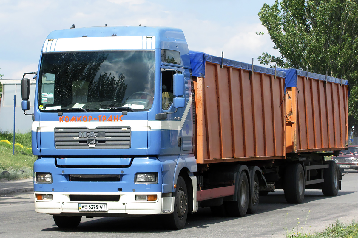 Днепропетровская область, № АЕ 5375 АН — MAN TGA 26.480
