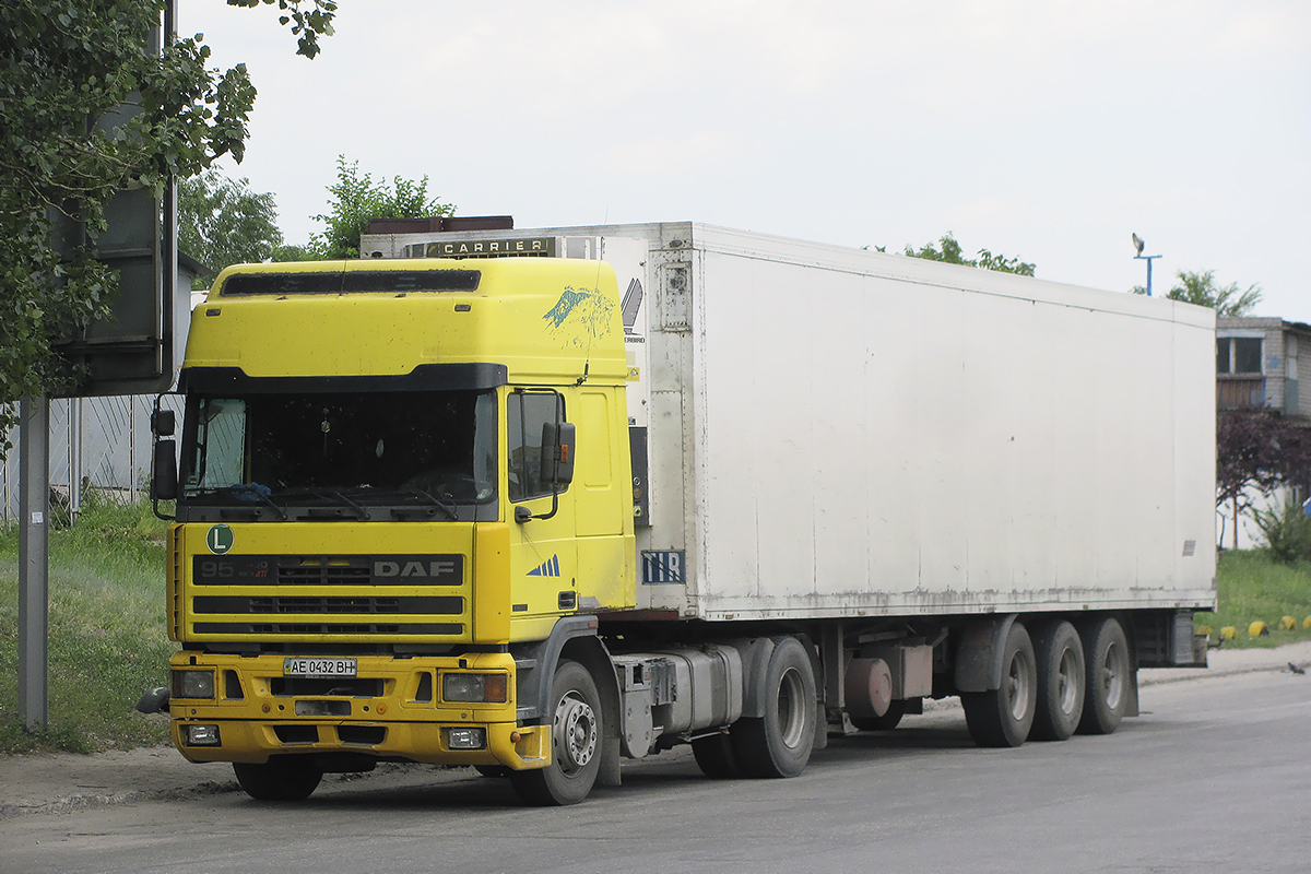 Днепропетровская область, № АЕ 0432 ВН — DAF 95 FT