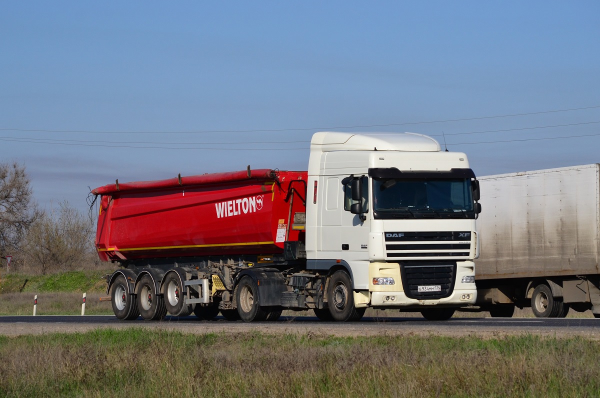 Волгоградская область, № Е 934 ММ 134 — DAF XF105 FT
