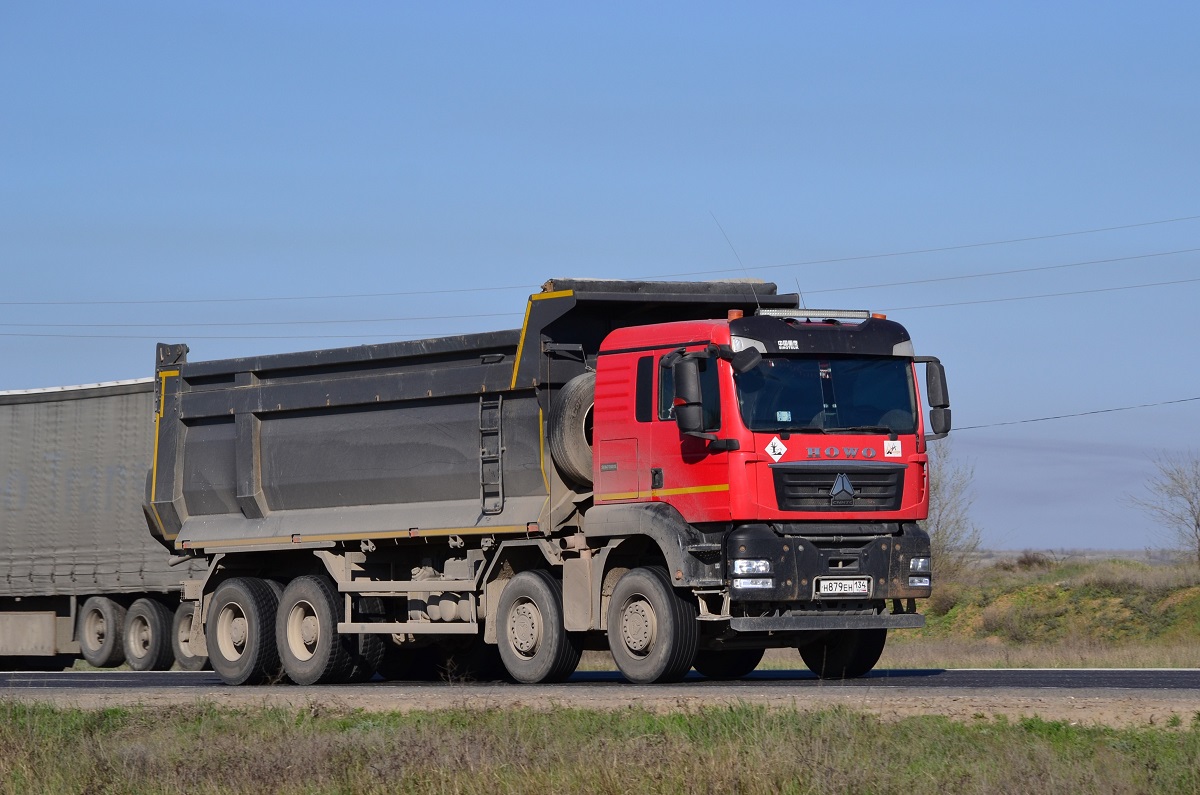 Волгоградская область, № Н 879 ЕН 134 — Howo T5G ZZ3317