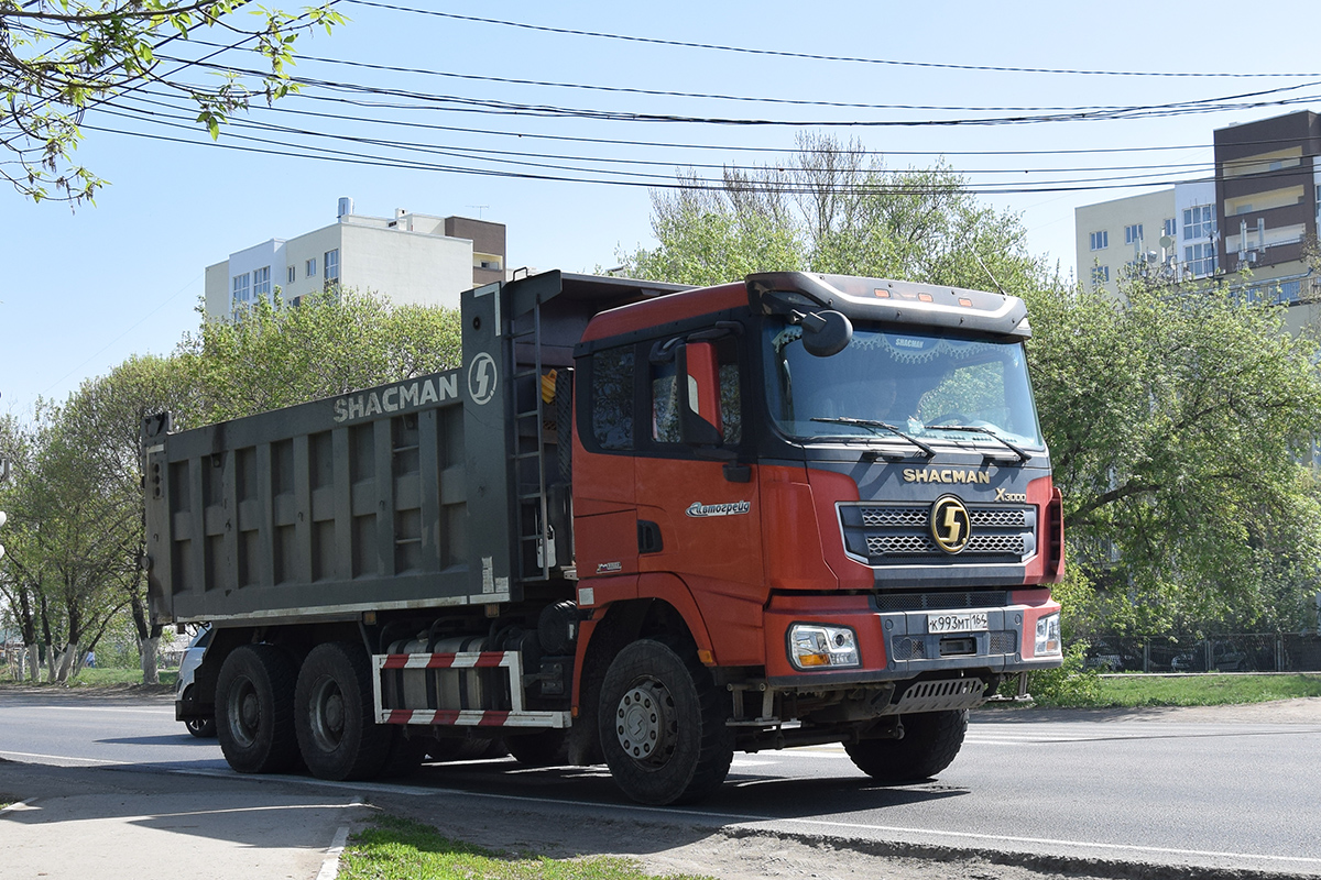 Саратовская область, № К 993 МТ 164 — Shaanxi Shacman X3000 SX3258