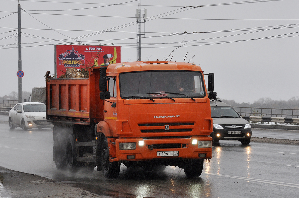 Омская область, № Т 194 НС 55 — КамАЗ-65115-L4(19)