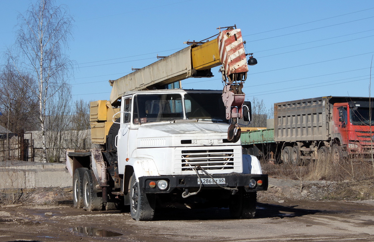Псковская область, № А 286 ЕТ 60 — КрАЗ-250К