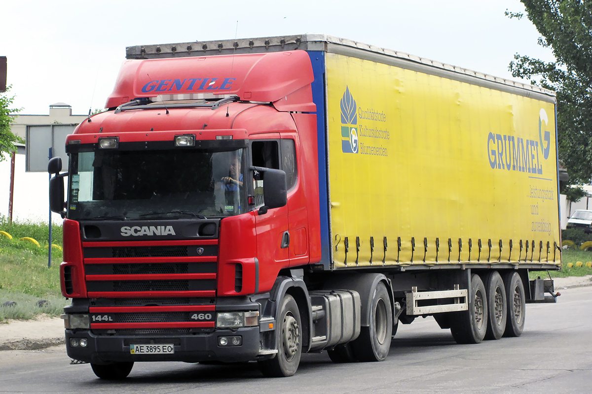 Днепропетровская область, № АЕ 3895 ЕО — Scania ('1996) R144L
