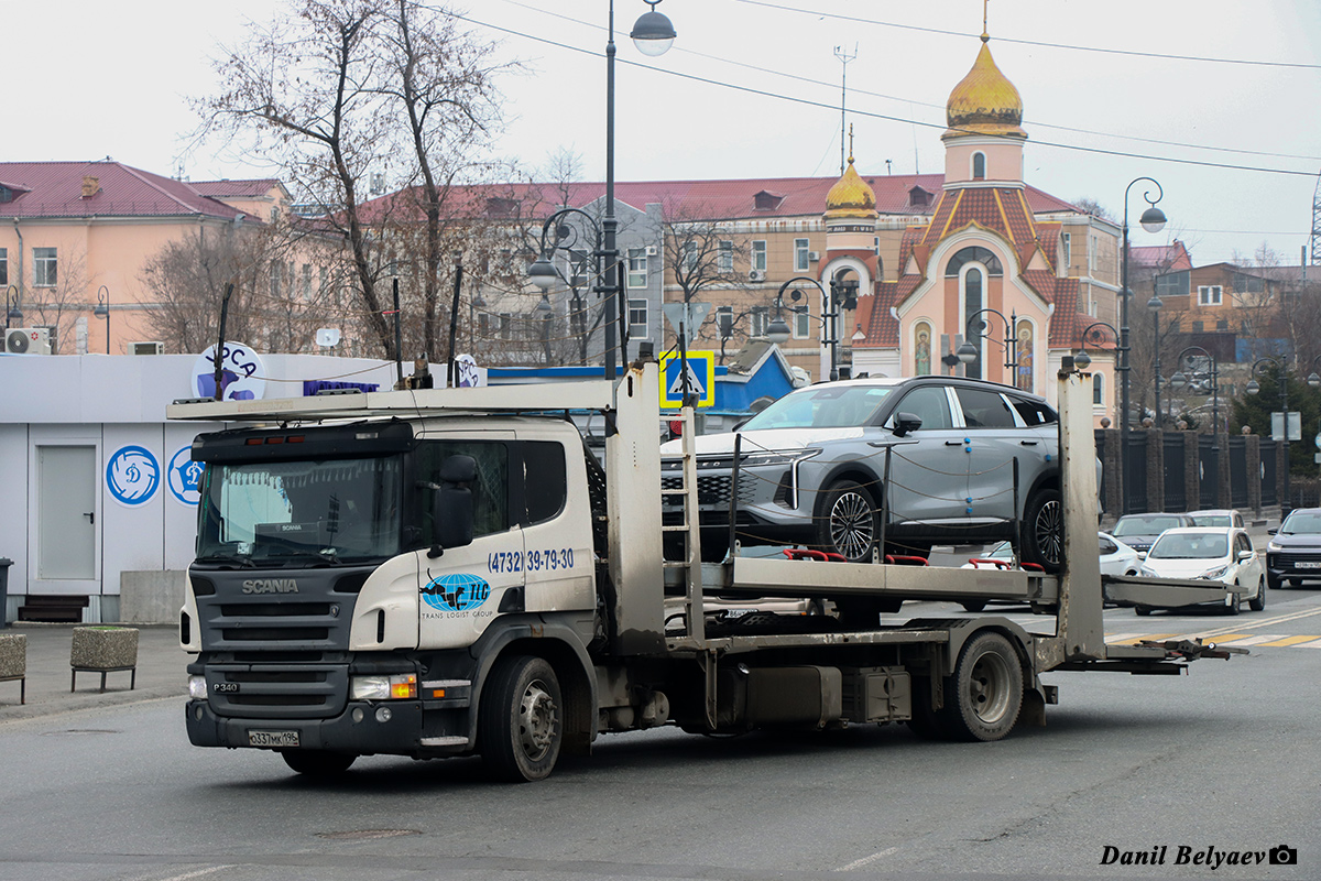 Свердловская область, № О 337 МК 196 — Scania ('2004) P340