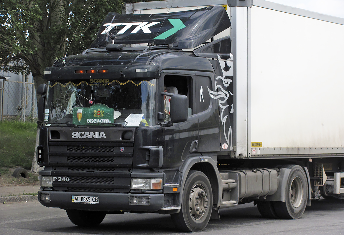 Днепропетровская область, № АЕ 8865 СВ — Scania ('2004) P340