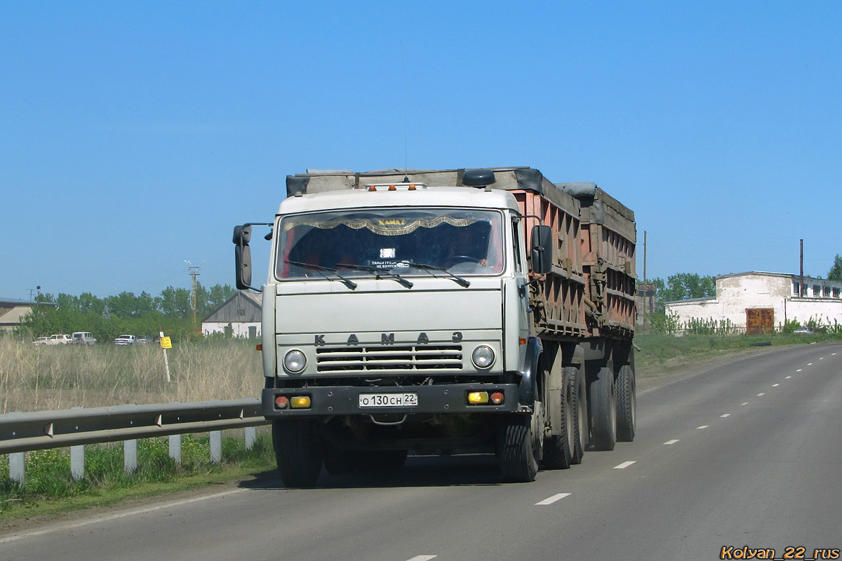 Алтайский край, № О 130 СН 22 — КамАЗ (общая модель)