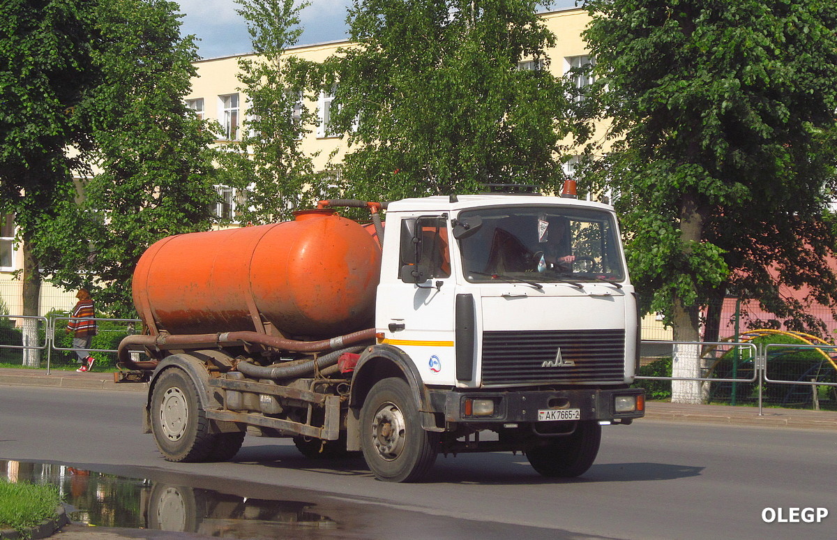 Витебская область, № АК 7665-2 — МАЗ-5337 (общая модель)