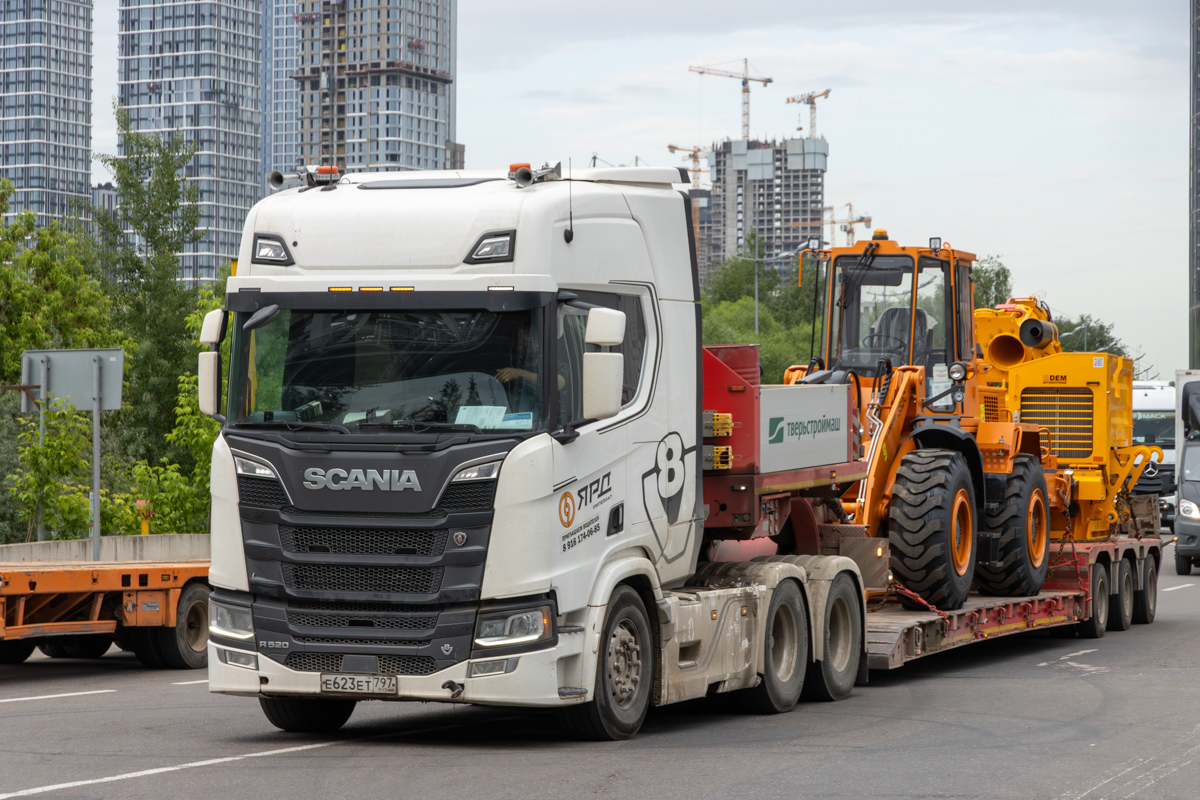 Москва, № Е 623 ЕТ 797 — Scania ('2016) R520; Новая техника (Московская область)