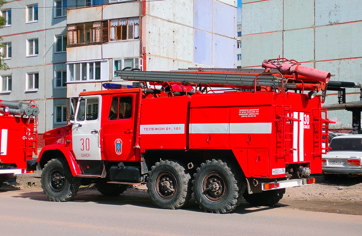Омская область, № М 002 СК 55 — ЗИЛ-4334 (УАМЗ)
