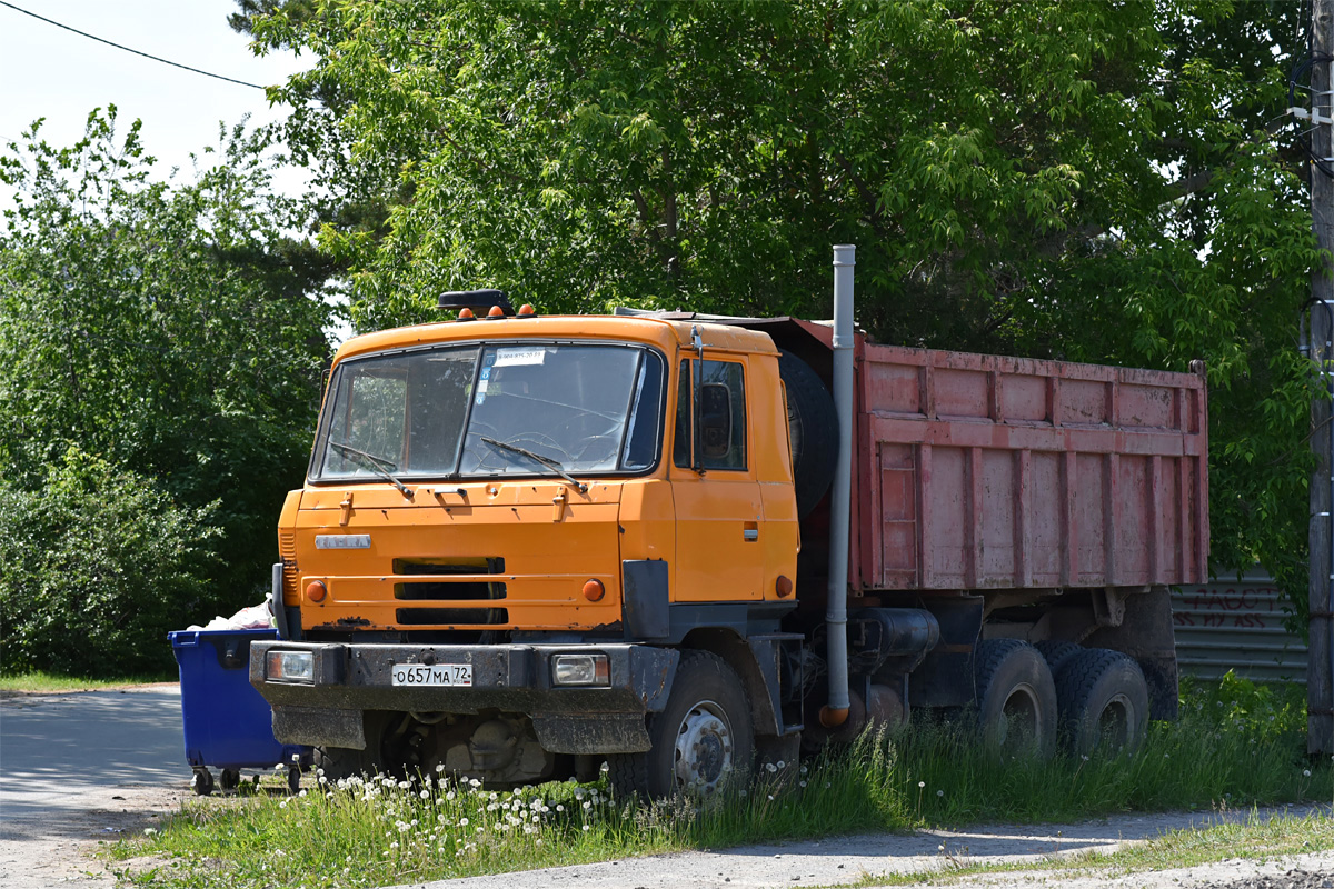 Тюменская область, № О 657 МА 72 — Tatra 815 S1 A