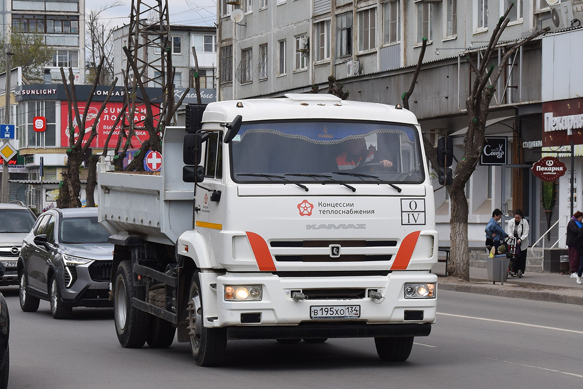 Волгоградская область, № В 195 ХО 134 — КамАЗ-43255-R4(28)