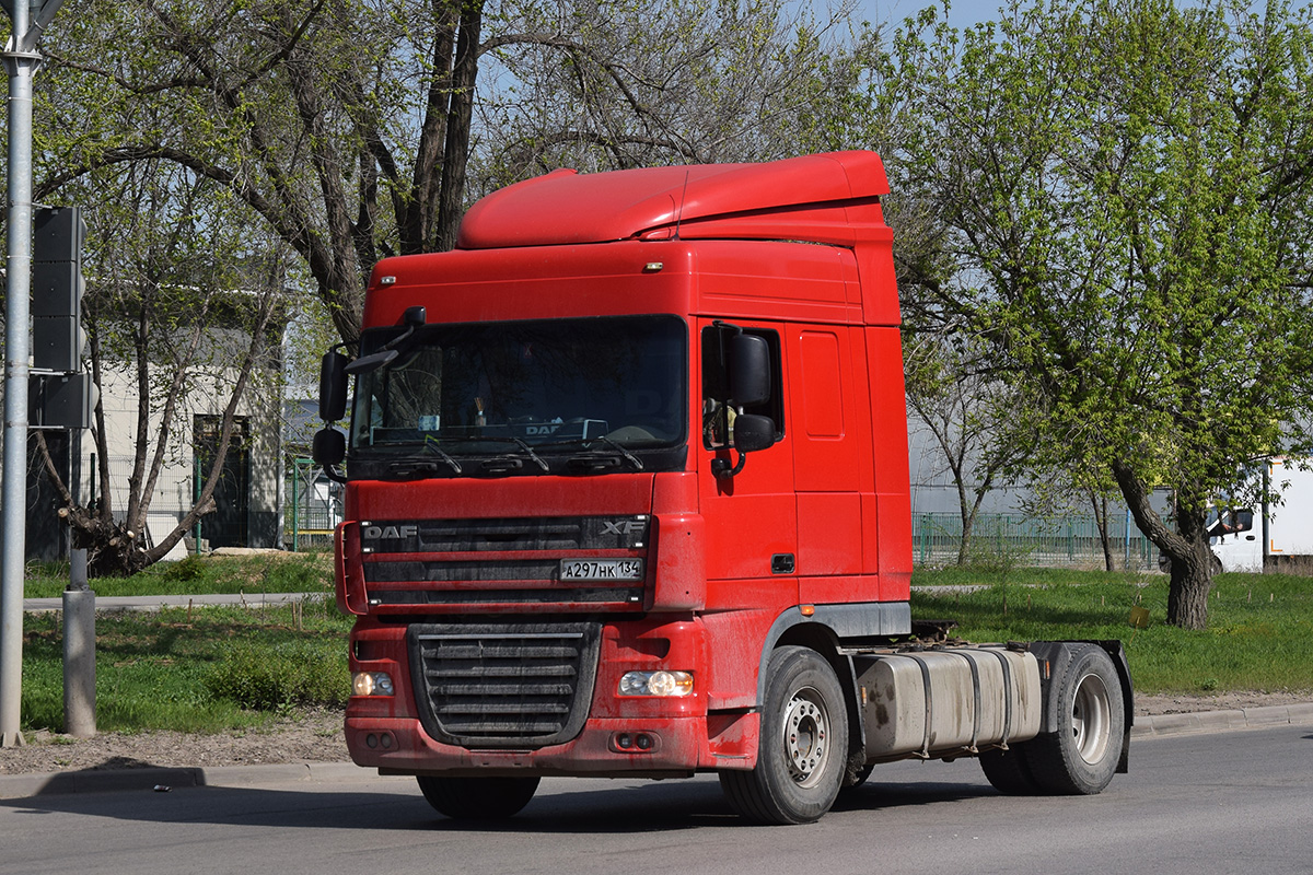 Волгоградская область, № А 297 НК 134 — DAF XF105 FT