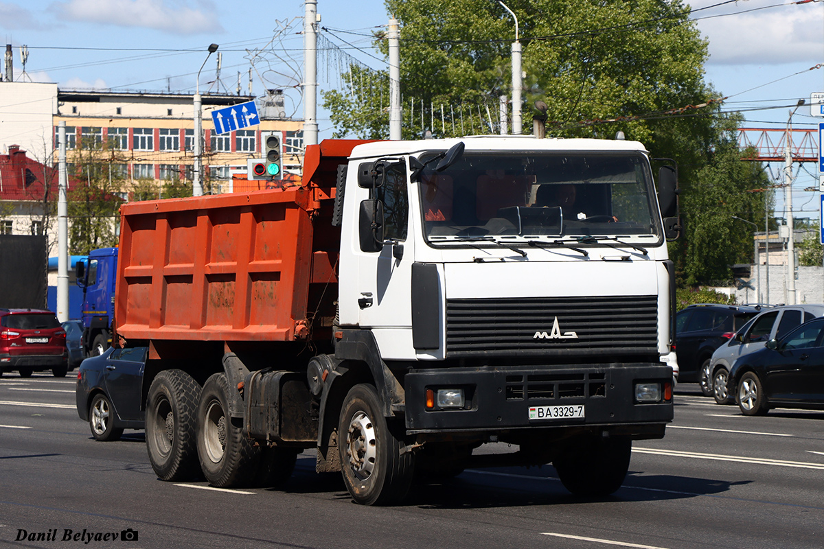 Минск, № ВА 3329-7 — МАЗ-6501 (общая модель)