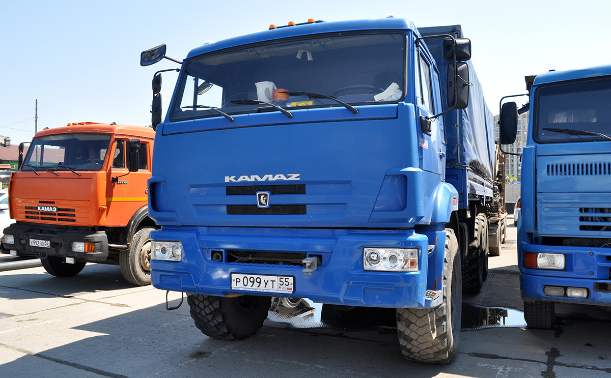 Омская область, № Р 099 УТ 55 — КамАЗ-43118-24