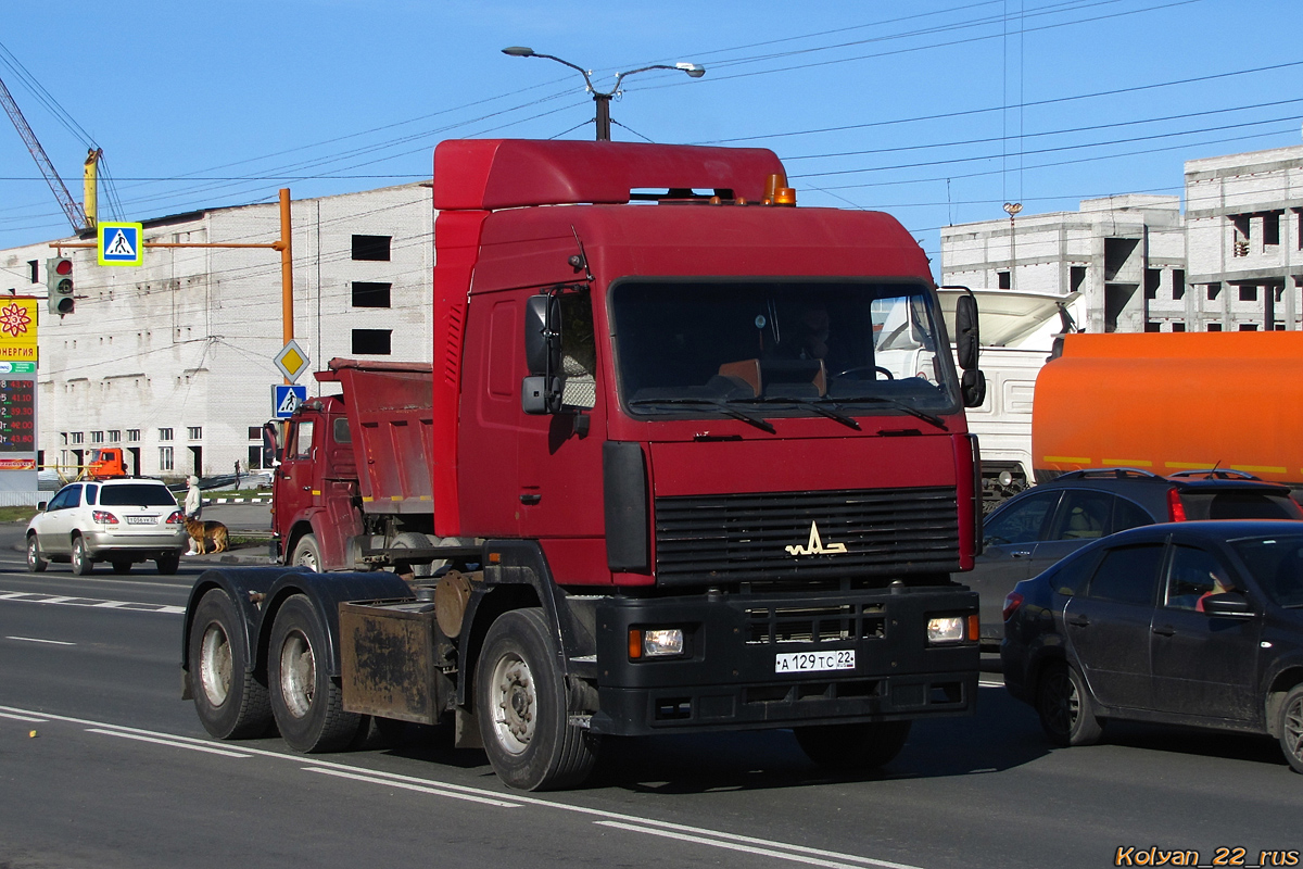 Алтайский край, № А 129 ТС 22 — МАЗ-643008
