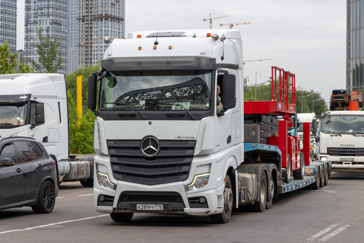 Татарстан, № К 289 РР 716 — Mercedes-Benz Actros '18 2545 [Z9M]; Новая техника (Московская область)