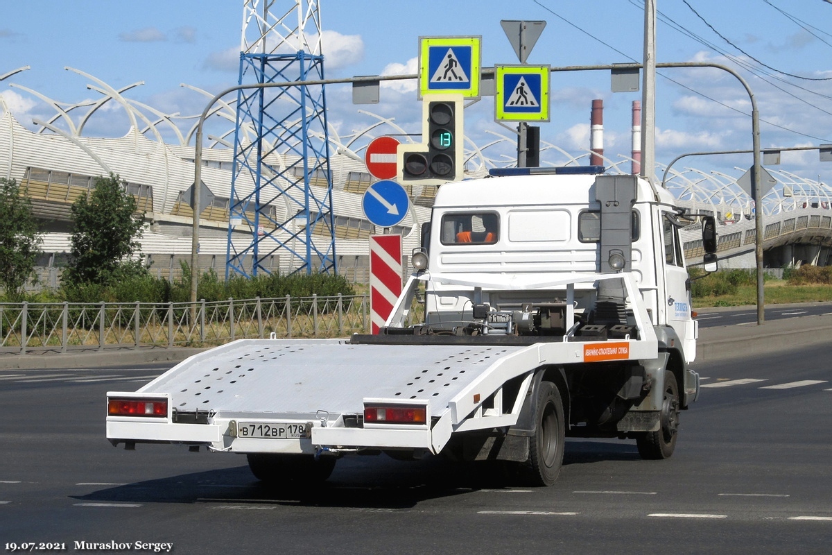 Санкт-Петербург, № В 712 ВР 178 — КамАЗ-4308-H3(99)
