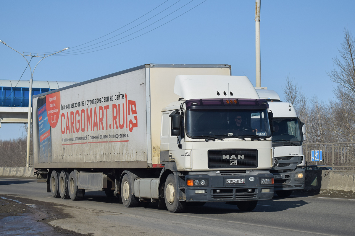 Алтайский край, № К 182 АЕ 122 — MAN F2000 19.403