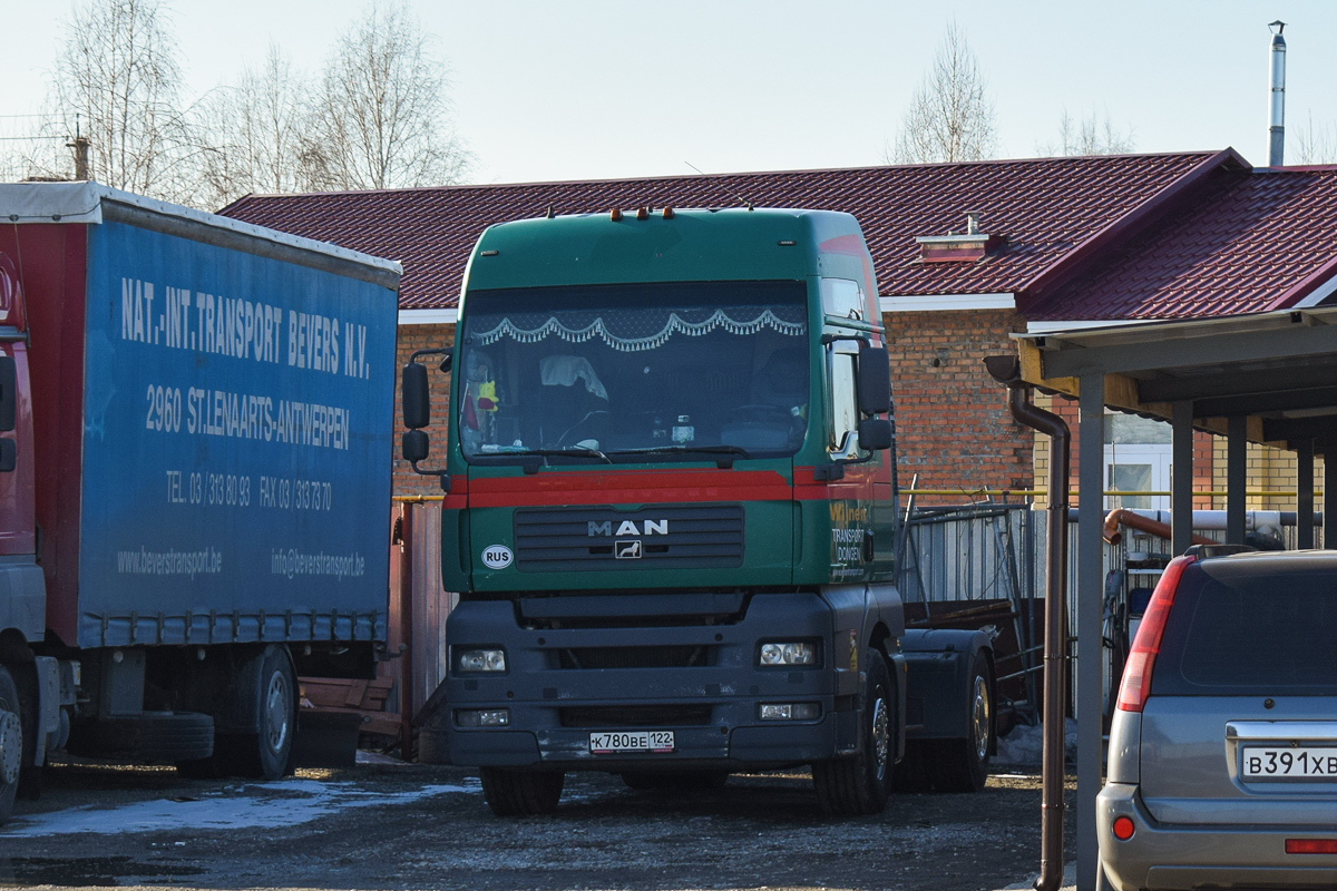 Алтайский край, № К 780 ВЕ 122 — MAN TGA 18.410