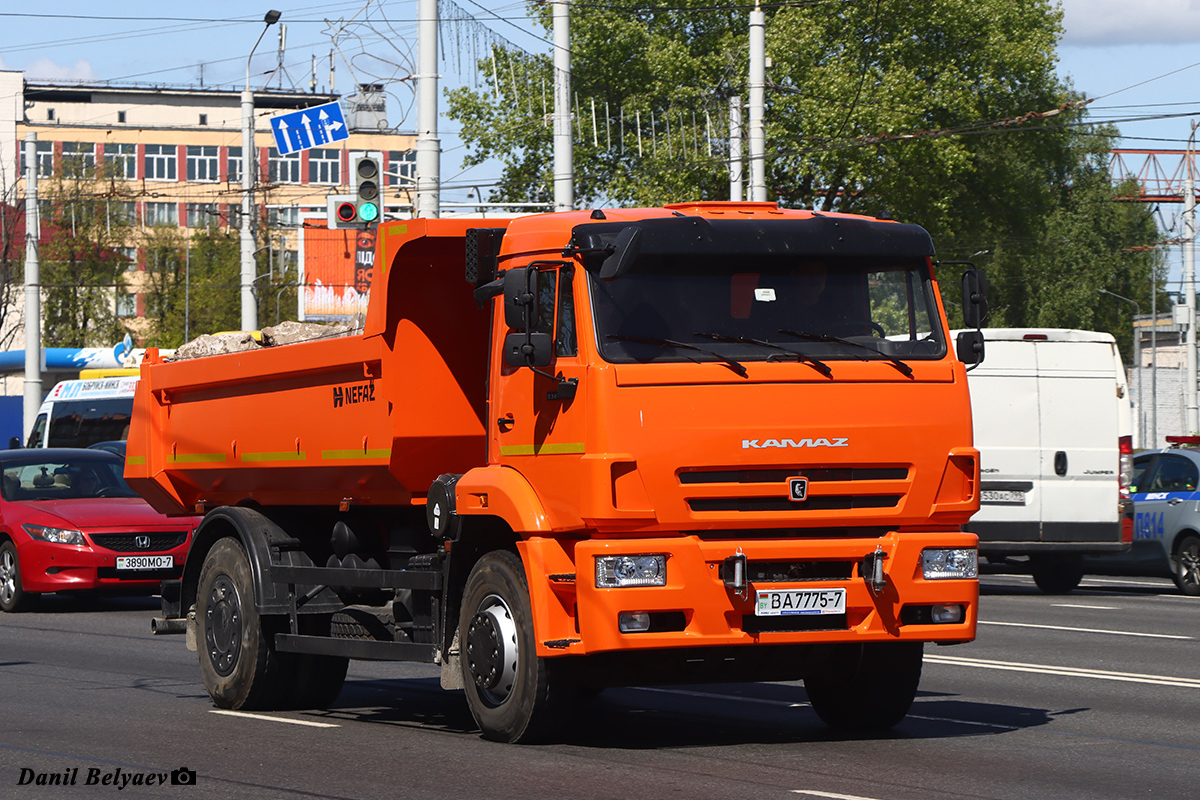 Минск, № ВА 7775-7 — КамАЗ-53605 (общая модель)