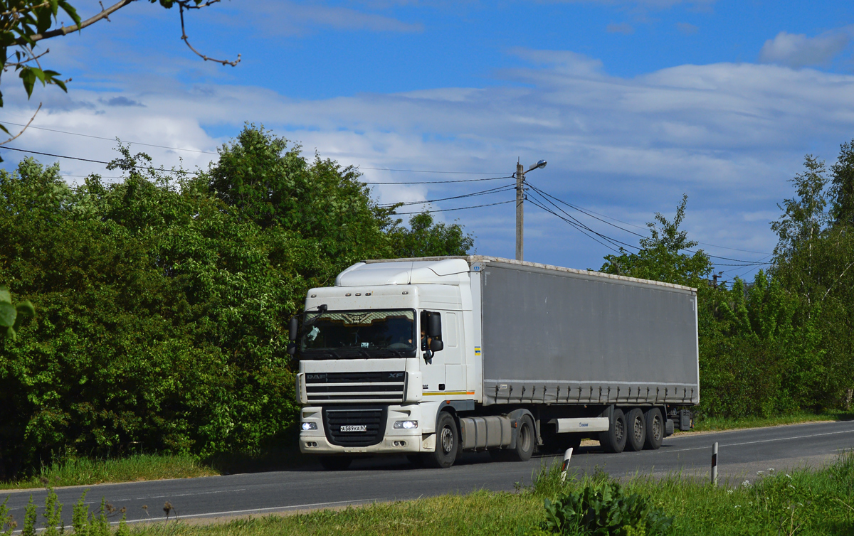 Смоленская область, № А 589 КА 67 — DAF XF105 FT