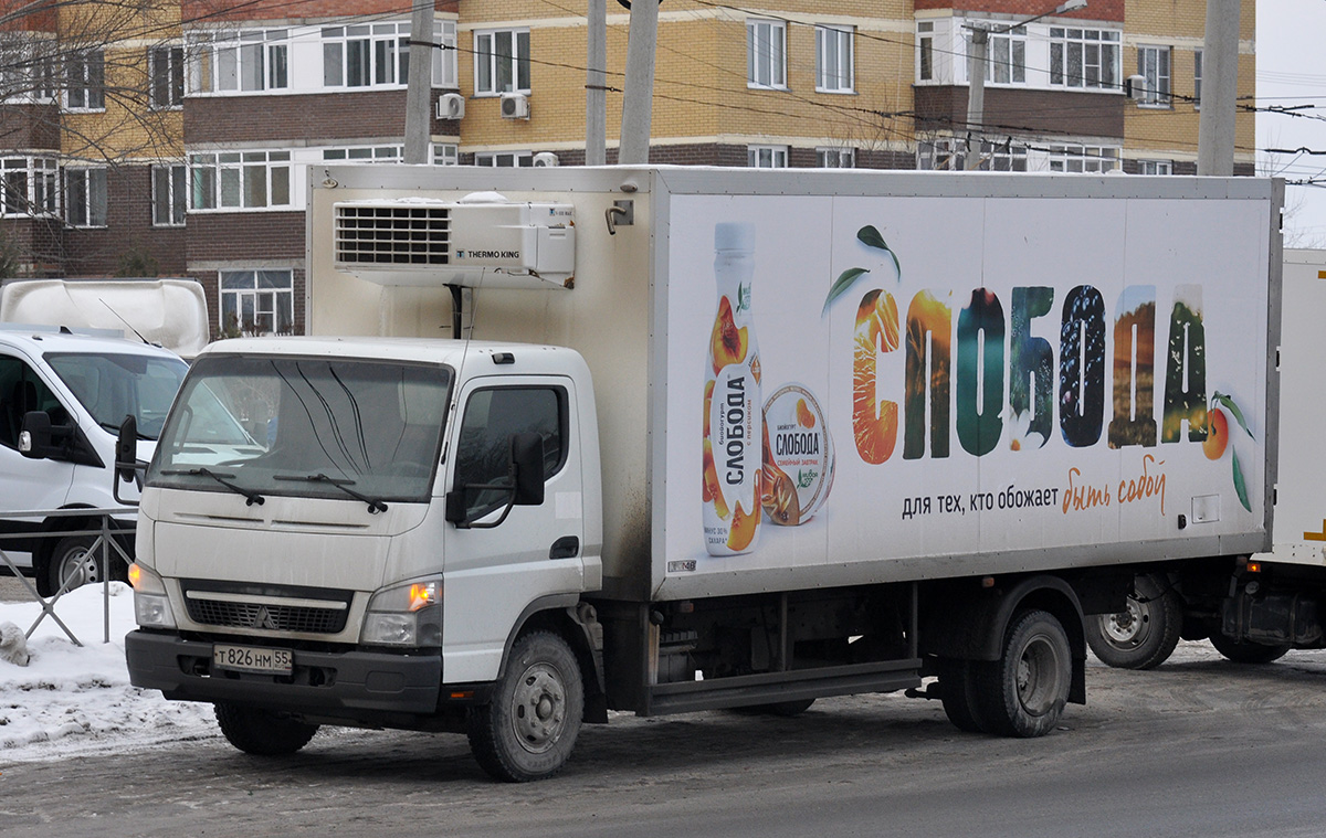 Омская область, № Т 826 НМ 55 — Mitsubishi Fuso (общая модель)