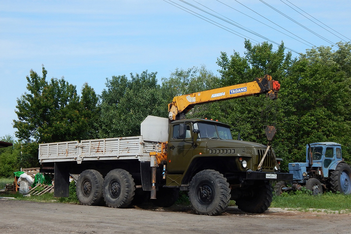 Белгородская область, № Н 445 КУ 31 — Урал-4320-01