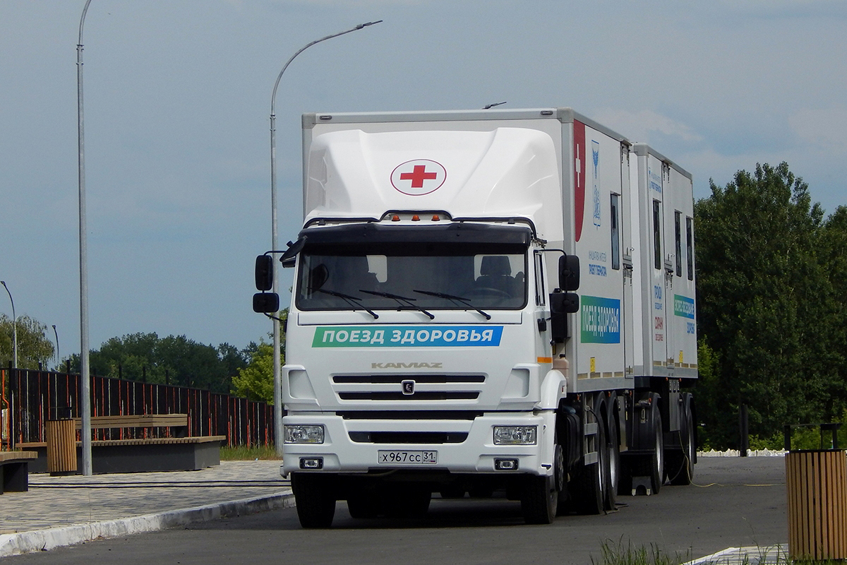 Белгородская область, № Х 967 СС 31 — КамАЗ-65115-A5(48)