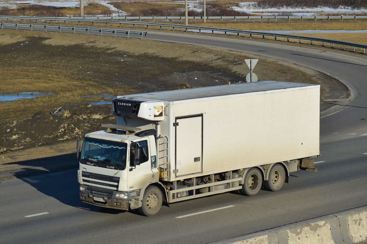 Новосибирская область, № О 317 РУ 154 — DAF CF75 FAR