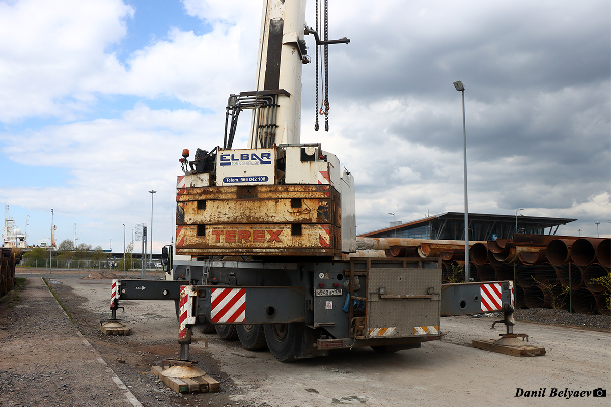 Санкт-Петербург, № В 940 НВ 178 — Terex / Demag (общ.мод.) [W09-M02,M10]