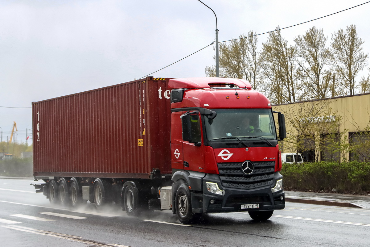 Санкт-Петербург, № С 339 АВ 198 — Mercedes-Benz Actros '18 1840 [Z9M]