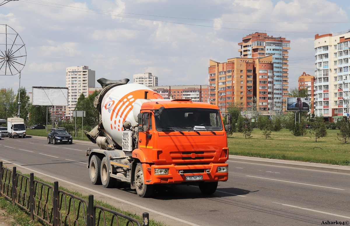Красноярский край, № С 187 НР 124 — КамАЗ-65115-42