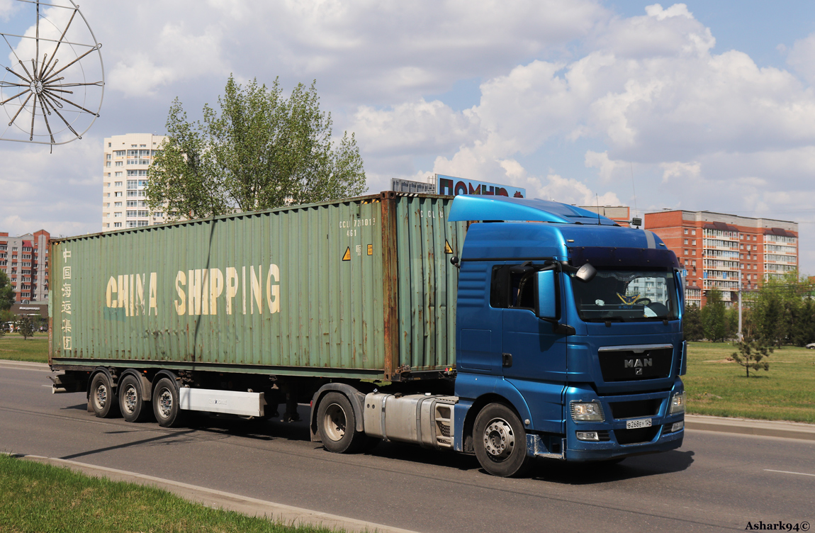 Красноярский край, № В 268 ЕУ 124 — MAN TGX ('2007) 18.480