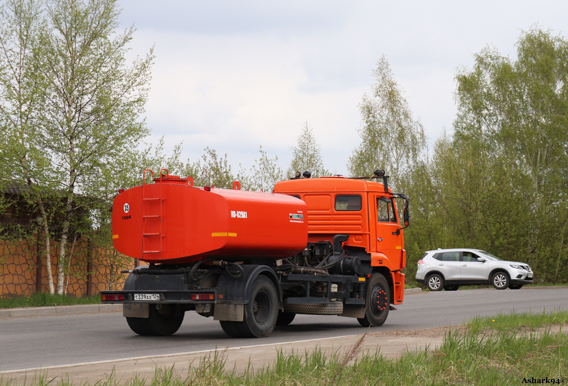 Красноярский край, № Т 339 АХ 124 — КамАЗ-43253-A3(96)