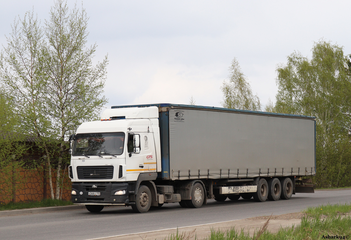 Красноярский край, № Е 268 ОС 124 — МАЗ-5440B9