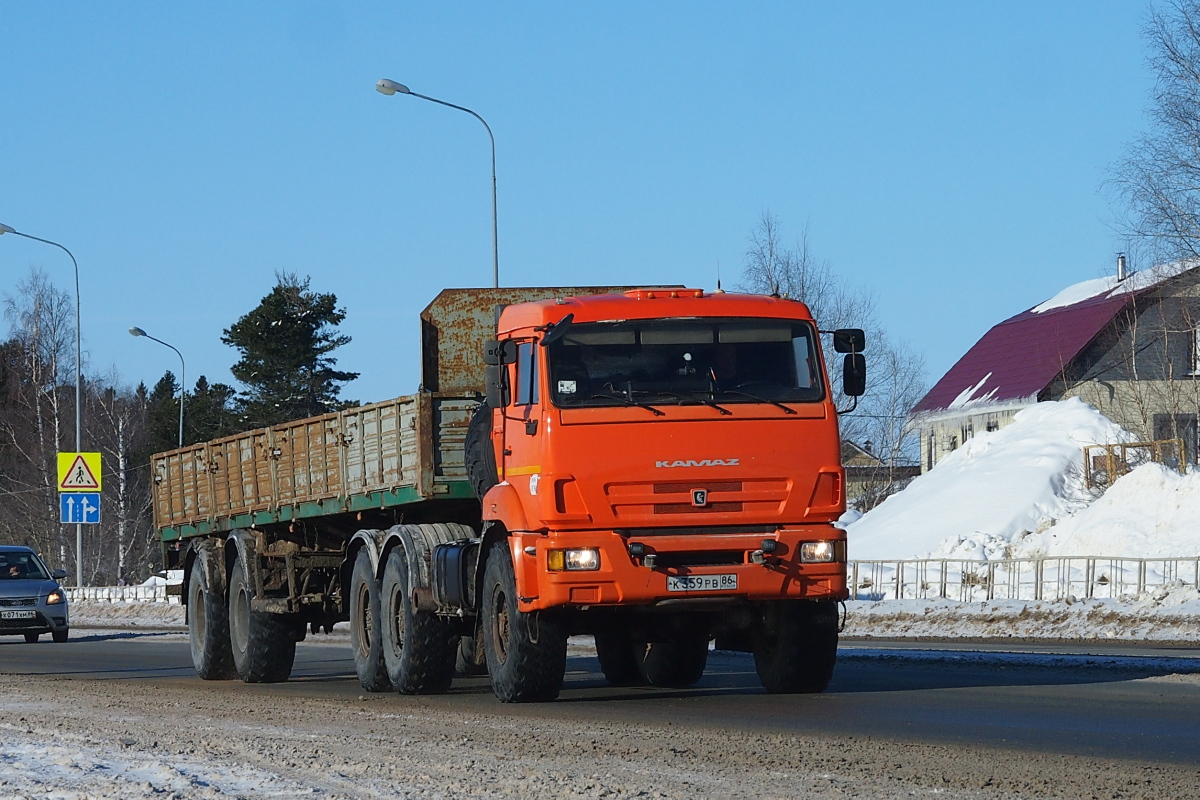Ханты-Мансийский автоном.округ, № К 359 РВ 86 — КамАЗ-53504-46