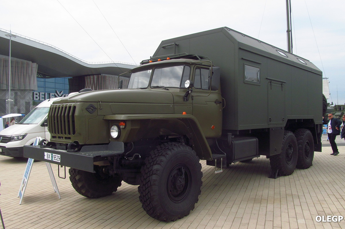 Минск, № ВХ ВР 9529 — Урал-4320-30; Минск — Новые автомобили; Минск — Выставка "MILEX-2025"