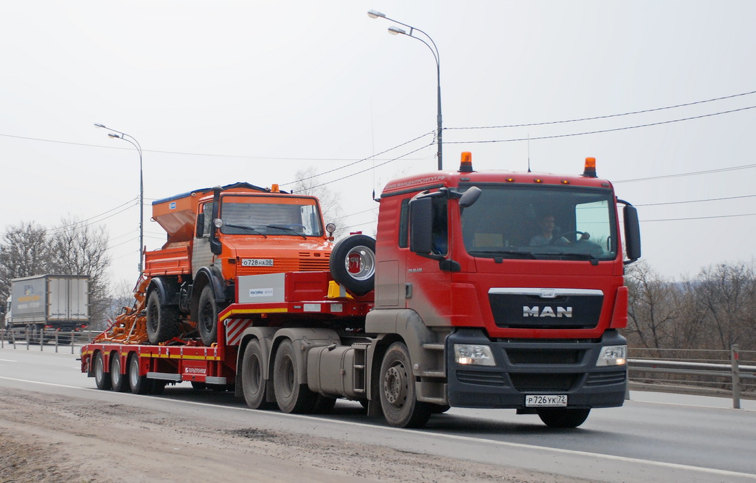 Тюменская область, № Р 726 УК 72 — MAN TGS 26.440