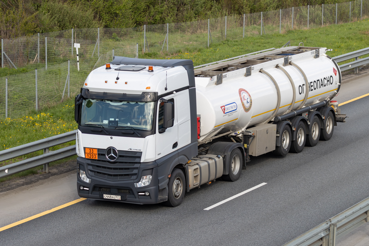 Москва, № С 448 АО 977 — Mercedes-Benz Actros ('2018) 1851