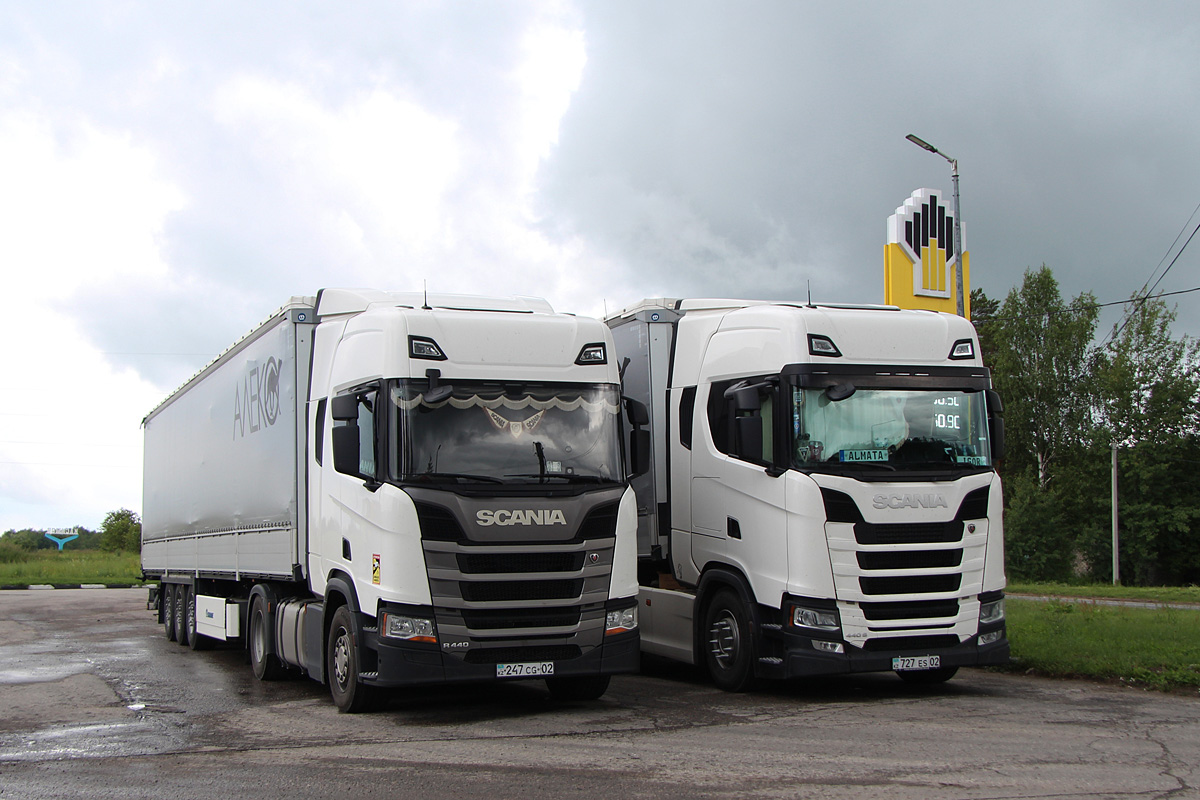 Алматы, № 247 CG 02 — Scania ('2016) R440