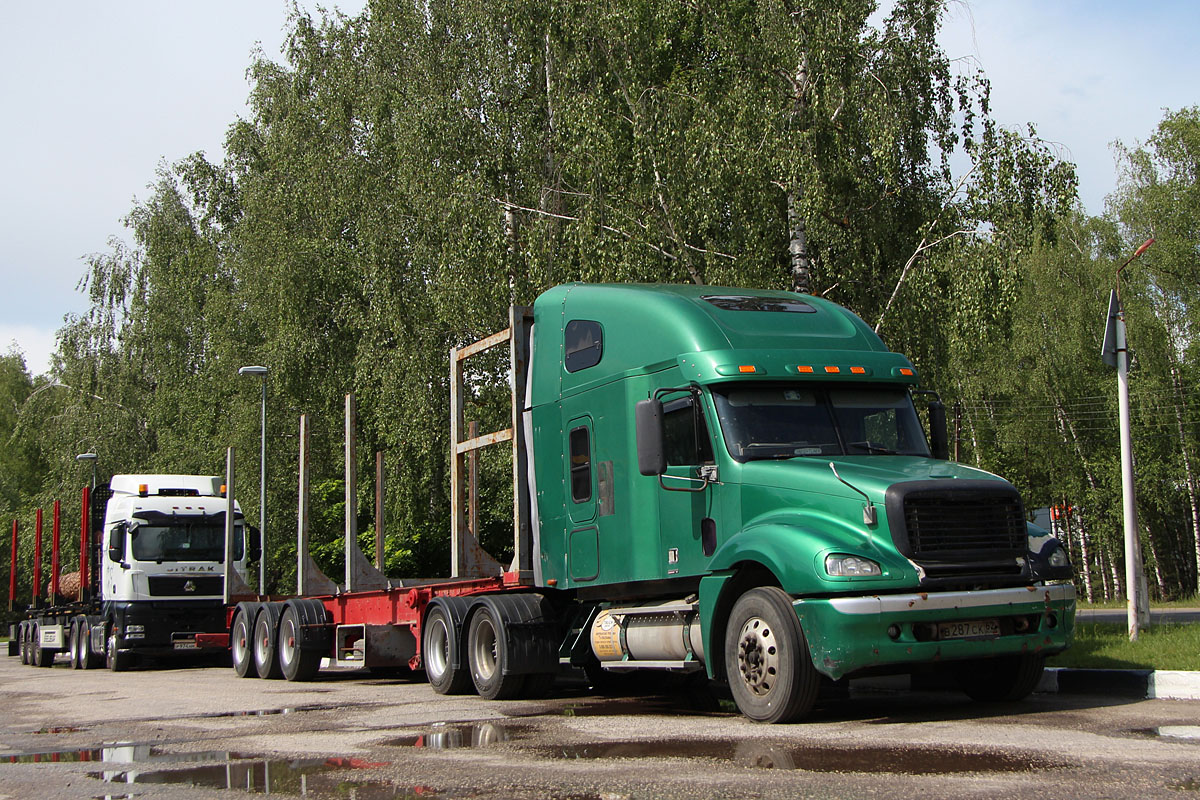 Рязанская область, № В 287 СК 62 — Freightliner Columbia