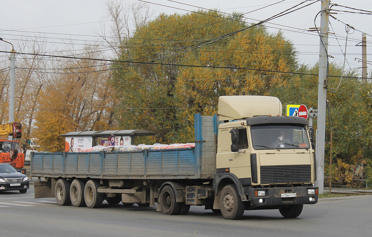 Челябинская область, № Х 166 УТ 74 — МАЗ-54323